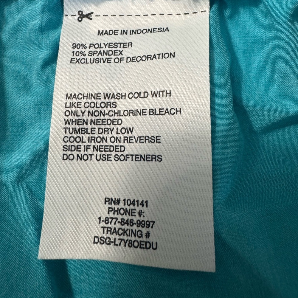 DSG Boy’s Blue Spray Heather Agility Short Size XL - Picture 5 of 7